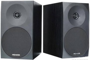 Microlab B70BT Aktivni drveni zvucnici 2.0 20W RMS(2x10W) 3,5mm Bluetooth - Img 1