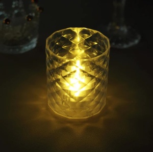 Mini LED svecnjak Sivi 60x70mm (cena je za 1kom) - Img 2