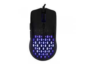Miš Baracuda OCTOPUS 3600DPI/6D/Optički/RGB/Crna