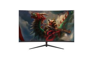 Monitor 27 Zeus ZUS27CUR 1920x1080/Full HD/VA/75Hz/HDMI/VGA/Frameles/Curved - Img 1