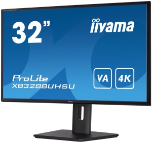 Monitor 31.5" Iiyama XB3288UHSU-B5 VA 3840x2160/60Hz/3ms/2xHDMI/DP/USB/zvučnici - Img 3
