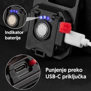 Multifunkcionalna punjiva LED mini lampa - Img 2