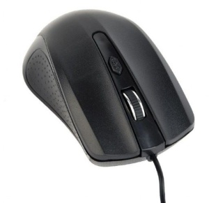 MUS-4B-01 ** Gembird Opticki mis 800-1200Dpi 4-button black 99mm USB kabl 1,35m (200)
