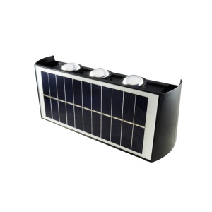 Nazidna solarna lampa YW13173-3253-2x3 3000K, IP44, 210x80x55 mm - Img 2
