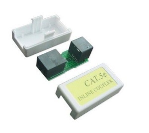 NCA-LC5E-001 Gembird Cat.5E LAN coupler white Spojnica za kabl RJ-45 (alt. TA-350) - Img 2