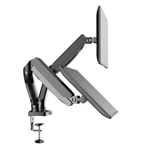 Nosač dva monitora Kettz NM-K290 13-27/Vesa max 100x100/9kg - Img 2