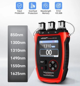 NOYAFA NF-919 Multifunkcionalni tester optièkih vlakana: integrisani optièki meraè snage - Img 2