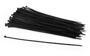 NYTFR-250X3.6 Gembird Crna Najlonske vezice duzina 250mm sirina 3.6mm kesica 100komada