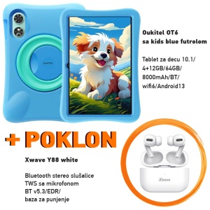 OUKITEL Tablet OT6 WiFi 10.1" / 4+12GB / 64GB / 8000mAh sa plavom futrolom - Img 2