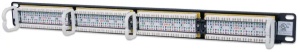 Patch panel Manhattan 520959 19"/1U Cat6/24 port - Img 2