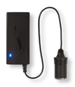 POCO100 DC konverter sa 230V AC 50 Hz na 12V DC Cigar uticnica, 60W, Utikaè sa uzemljenjem, Crna - Img 2