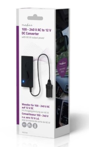 POCO100 DC konverter sa 230V AC 50 Hz na 12V DC Cigar uticnica, 60W, Utikaè sa uzemljenjem, Crna - Img 3