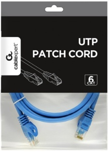 PP6U-2M/B Gembird Mrezni kabl, CAT6 UTP Patch cord 2m blue - Img 3