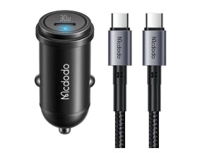 Punjač za auto MCDODO CC-7493 set USB C+TIP C 1,2m - Img 7