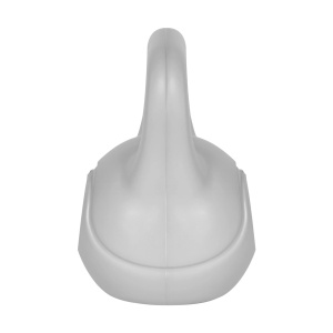 REBEL ACTIVE Girja (kettlebell) sa gumenom oblogom, 4 kg, siva boja, model RBA-2322G-04 - Img 7