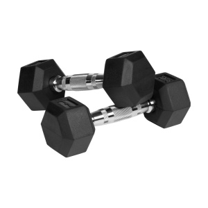 REBEL ACTIVE Gumirani HEX tegovi bučice par 2x3kg RBA-2325-03 - Img 2