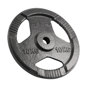 REBEL ACTIVE Liveni gvozdeni tegovi sa tri rukohvata set 2x10kg / 31mm RBA-2135 - Img 3