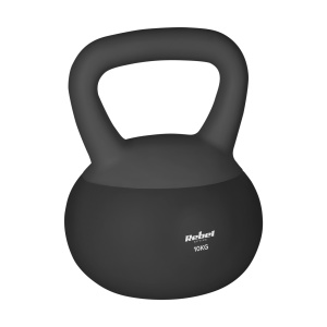 REBEL ACTIVE Meka vinilna girja (Soft Kettlebell), 10 kg, model RBA-2333-10