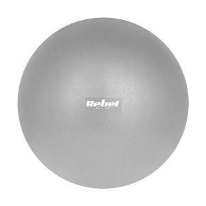 REBEL ACTIVE Mini lopta za pilates i rehabilitaciju siva 25cm RBA-3103-GY - Img 2