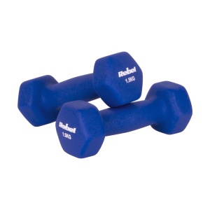 REBEL ACTIVE Neopren HEX bučice, par 2x1.5 kg, model RBA-2330-1.5 - Img 2