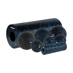 REBEL ACTIVE Set za masažu i roler valjak sa lopticama EPP 6 delova RBA-3054-S6