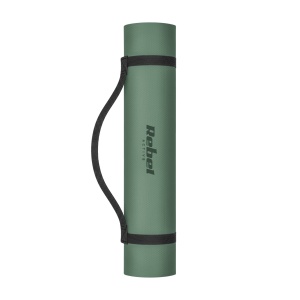 REBEL ACTIVE Strunjača prostirka za jogu, pilates i fitnes 183x61 cm debljina 6 mm materijal TPE zelena boja RBA-3152-2GR - Img 2