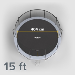 REBEL ACTIVE Trambolina sa unutrašnjom mrežom i merdevinama PRO 457cm RBA-8005 - Img 3
