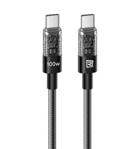 REMAX DATA kabl Walking TIP C na TIP C RC-C162 100W, 1.2m crni - Img 2