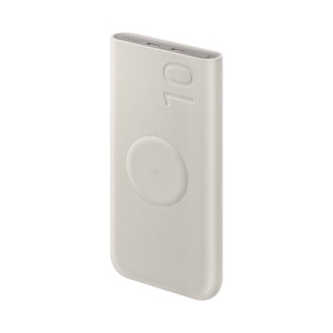 SAMSUNG Wireless power bank 10000mAh 25W/7.5W eksterna bat. Krem EB-U2510-XUE