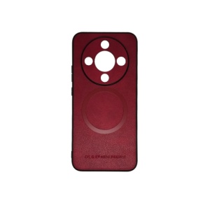 Silikonska futrola OLGE Magnetic New Feeing Honor Magic 8 Lite CRVENA