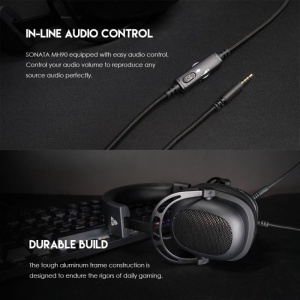 Slušalice sa mikrofonom Fantech MH90 Sonata 3.5mm crne - Img 3
