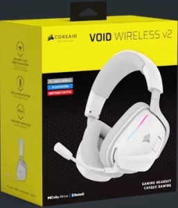 Slušalice Wireless gaming Corsair Void RGB Elite bele CA-9011380-WW