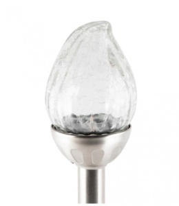 Solarna bastenska lampa sa staklenom glavom MX815, Ni-MH akumulator 1.2V - 600 mAh, 80x380 mm - Img 2