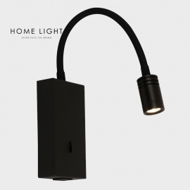 SOLEA 47 ZIDNA LAMPA 3W 3000K CRNA - Img 4