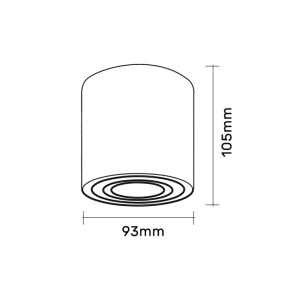 Spot lampa 1xGU10 - Img 2