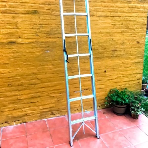 SuperStep Sklopive Štapne Alu Merdevine 206cm 6 Gazišta - Img 3