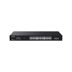 Svič 10/100/1000 24-port Tenda TEG2226F+ 2SFP Cloud Managed