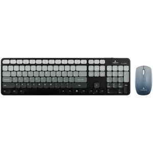 Tastatura+miš Wireless Volkano Prism VK-20248-GR siva
