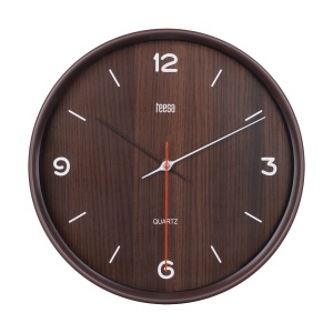 TEESA Zidni sat dekorativni analogni 30cm tamno braon TSA0048DB - Img 3