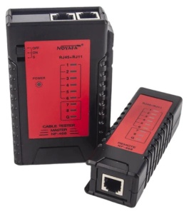 Tester LAN Noyafa NF-468 za kablove RJ11, RJ12, RJ45, cat5E, cat 5, 10/100 base-t, at / t 258 a - Img 3