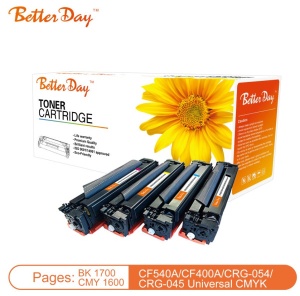 Toner BetterDay CF542A/CRG-054//CF402A/CRG-045 zam. kaseta za HP Yellow 1.6k - Img 3