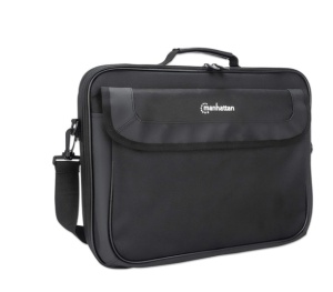 Torba za laptop 15.6" Manhattan Cambridge Clamshell 439947, black - Img 2