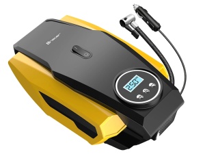 TRACER Auto kompresor 12V 150 PSI 80W sa LCD displejem i lampom RES-11 Krom - Img 4