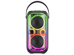 TRACER Bluetooth zvučnik 60W RGB sa karaoke i FM radiom Poweraudio Crystal 60 - Img 3