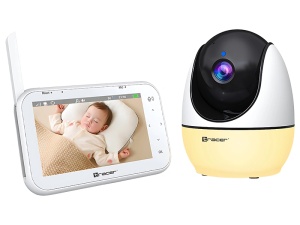 TRACER Elektronska bebi kamera WiFi 720p sa ekranom 4.3" i noćnim režimom Senko 360 - Img 2