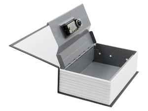 TRACER Metalna kasica sef za novac u obliku knjige BookSafe Pro - Img 3