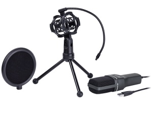 TRACER Stoni studijski mikrofon sa tripodom-stalkom USB Screamer - Img 2