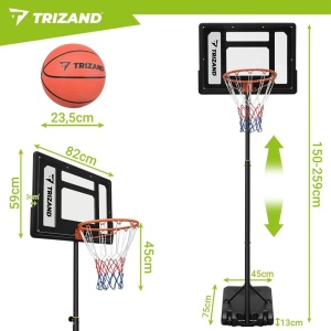 Trizand Mobilni Podesivi Koš do 259cm - Img 2
