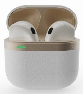 TWS-02-W Gembird bluetooth V5.0 slusalice, TWS, white/gold - Img 2
