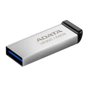 USB Flash 64 GB AData3.2 Gen 1 UR350-64G-RSR/BK - Img 1
